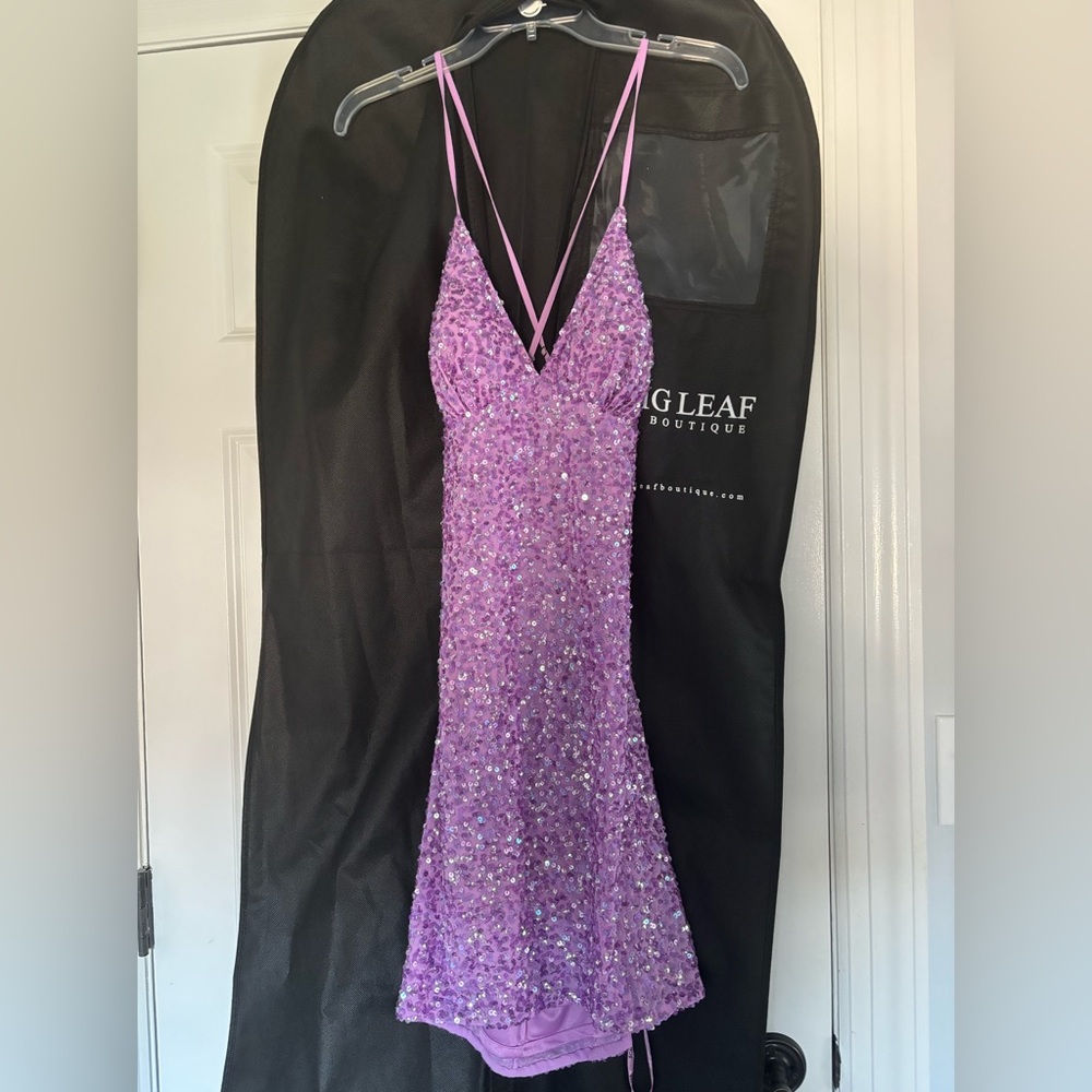 Scala Dress 48782, Color is Lilac and not sold anymore.